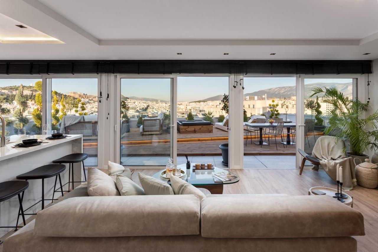 Supreme Luxury Suites By Athens Stay Exterior foto