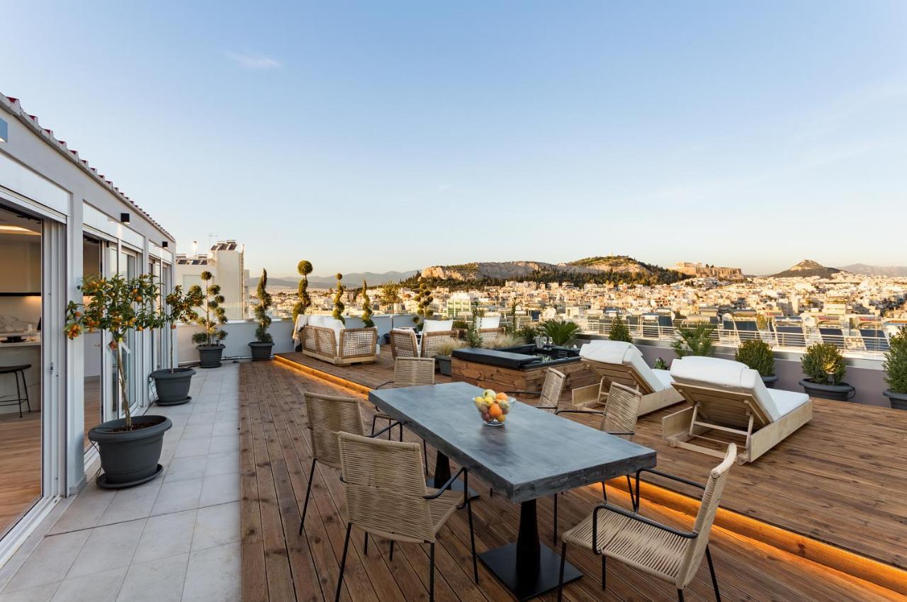 Supreme Luxury Suites By Athens Stay Exterior foto